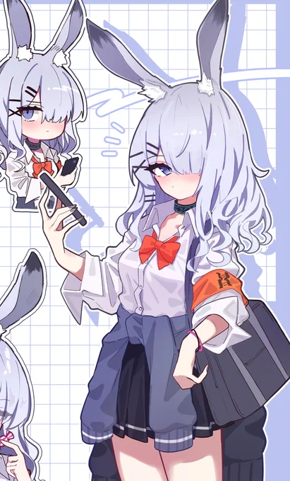 こんな感じの妄想のフロストノヴァを描きました #アークナイツ