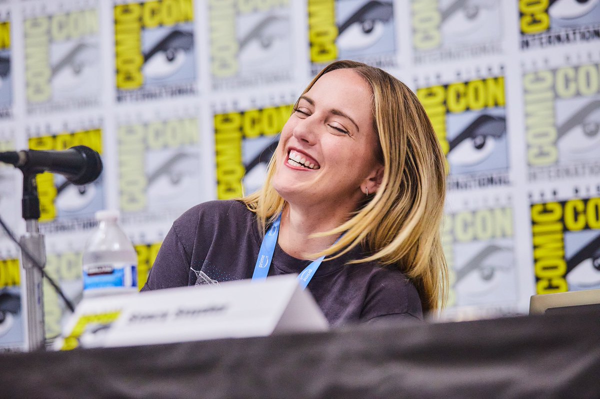 StacySnyderLA's tweet photo. A dream came true this weekend. I spoke on a panel at Comic Con! 🤩 ‘Women in Entertainment: How to Blaze Your Own Path’ was a hit! Thanks to the 400+ people who came to our talk!

📸: CeCe Canton

#sdcc2023 #comiccon #womeninfilm #womeninentertainment https://t.co/kniBQUO0dl