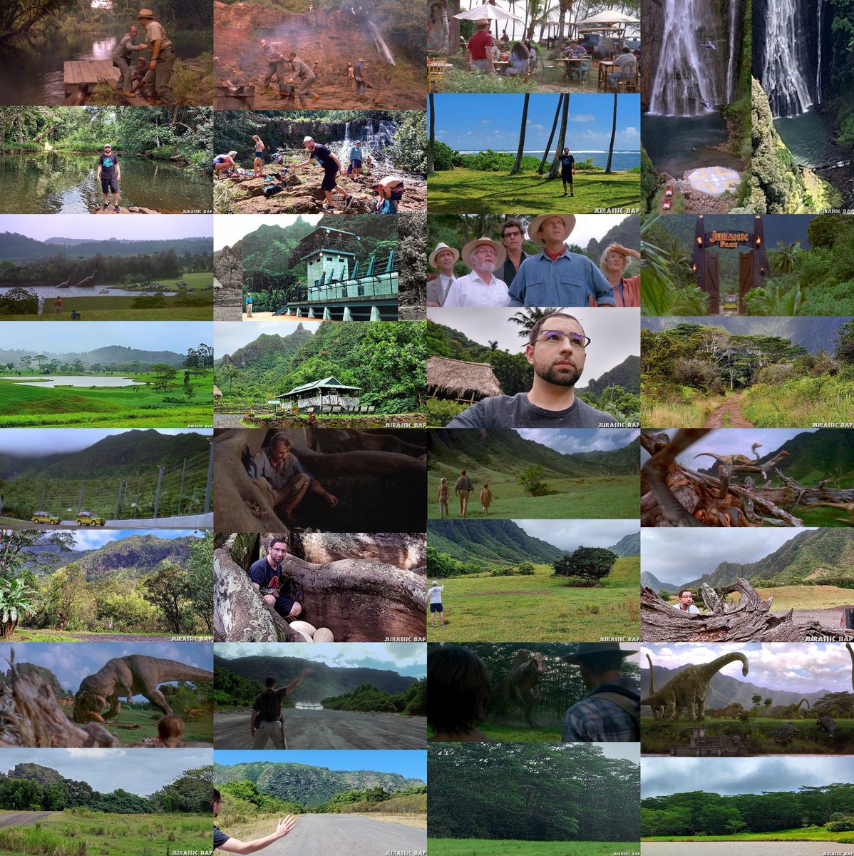 JurassicBap's tweet photo. Throwback to April 2022 when I visited some of the Jurassic Park movie locations! @jurassicworld #JurassicWorld #TheParkIsOpen #JurassicPark #IslaNublar #Hawaii #Oahu #KualoaRanch #Kauai #Allerton #KahiliRanch #AlPastorTacos #HoopiiFalls #ManawaiopunaFalls #Lihue #Limahuli https://t.co/ZdAu753clb
