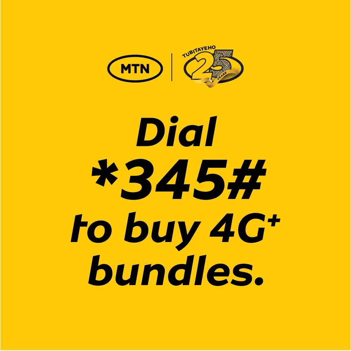 Time to step into the fast lane with our 4G+ network...browsing and streaming won’t be the same anymore and no more late deliverables due to slow internet. 
 
#GahundaNiMTN4G+
#IrekureNaMTN4G+
#MTNat25