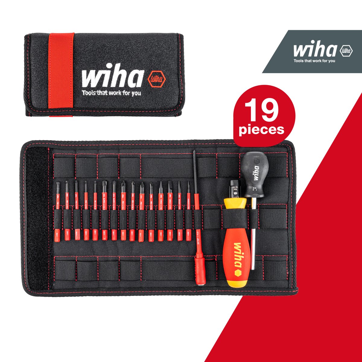 Edadcom_ETC's tweet image. العزم الصحيح لكل تطبيق!
تتضمن هذه المجموعة المكونة من 19 قطعة من Wiha مجموعة واسعة من التطبيقات مع نطاق عزم قابل للتعديل متفاوت يتراوح بين 0.8 إلى 5.0 نيوتن متر.
#wiha #wihaglobal #wihatools #toolsthatworkforyou #tools #toolset #electrician #torque #saudiarabia #riyadh #edadcom