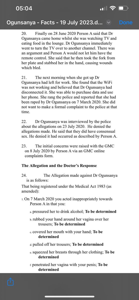 I read the full document of dr olufunmilayo’s vindication by the medical practitioners tribunal service in UK and I was in tears.

It contains the thorough and detailed investigation with all the evidences used by the panel to prove dr olufunmilayo’s complete innocence of the