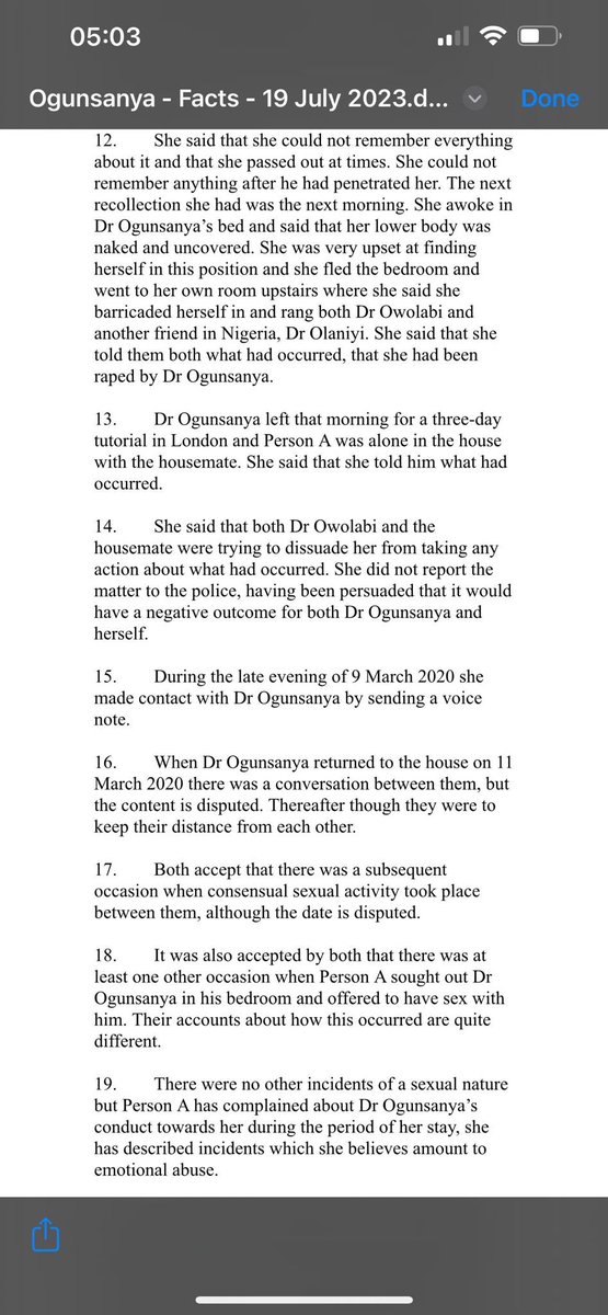 I read the full document of dr olufunmilayo’s vindication by the