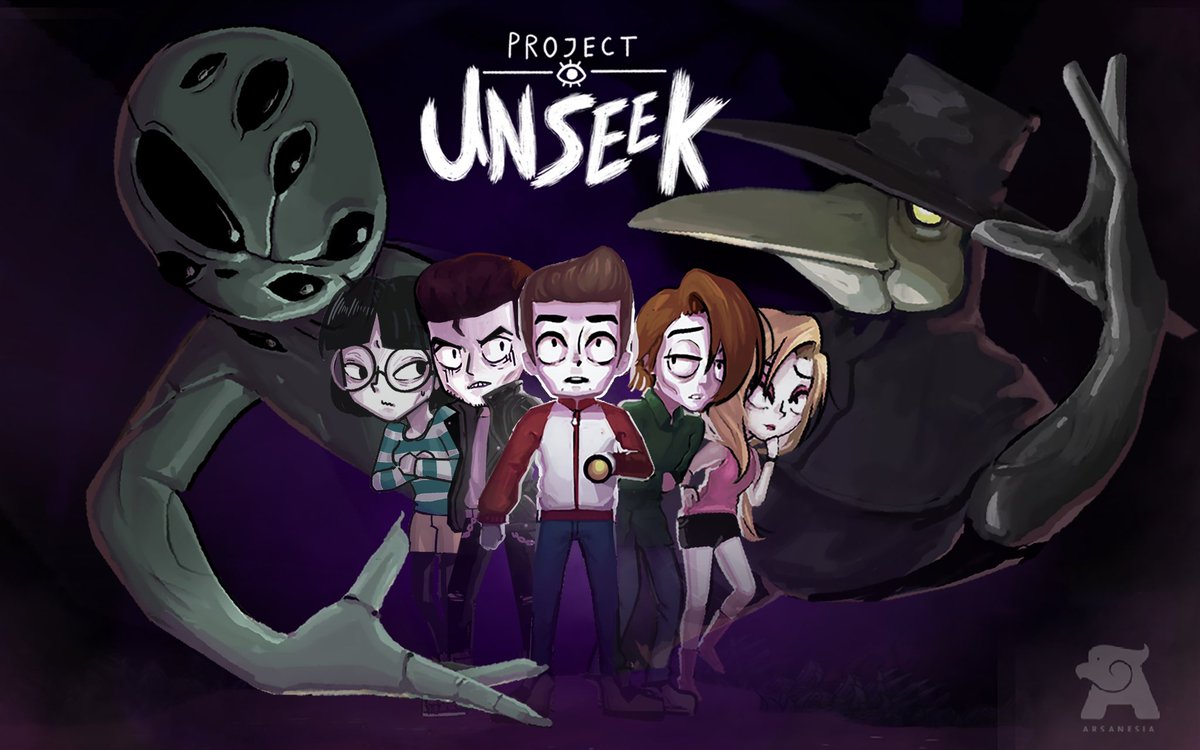 arsanesia's tweet photo. 👉 Project UNSEEK: A group of high schoolers embarks on a fun road trip, but it takes an unexpected turn when they find themselves trapped in another dimension. Now, they must run for their lives! 😱 #IndieGame #Horror https://t.co/oogmHccrLe