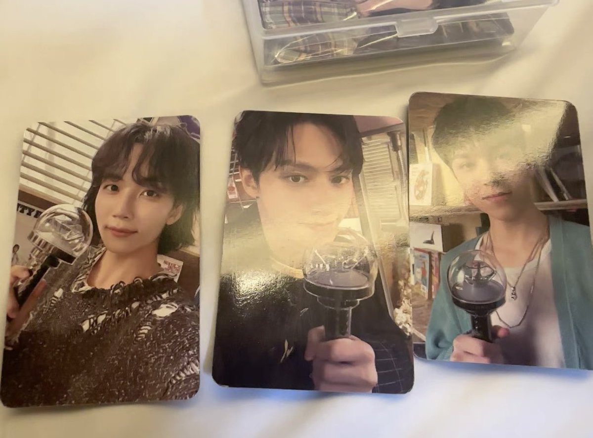 cukyjj's tweet photo. 캐럿존 포카 교환 구해요!!🥺

저: 정한
💎:명호+민규
1:2 https://t.co/3LKDAGFQCZ