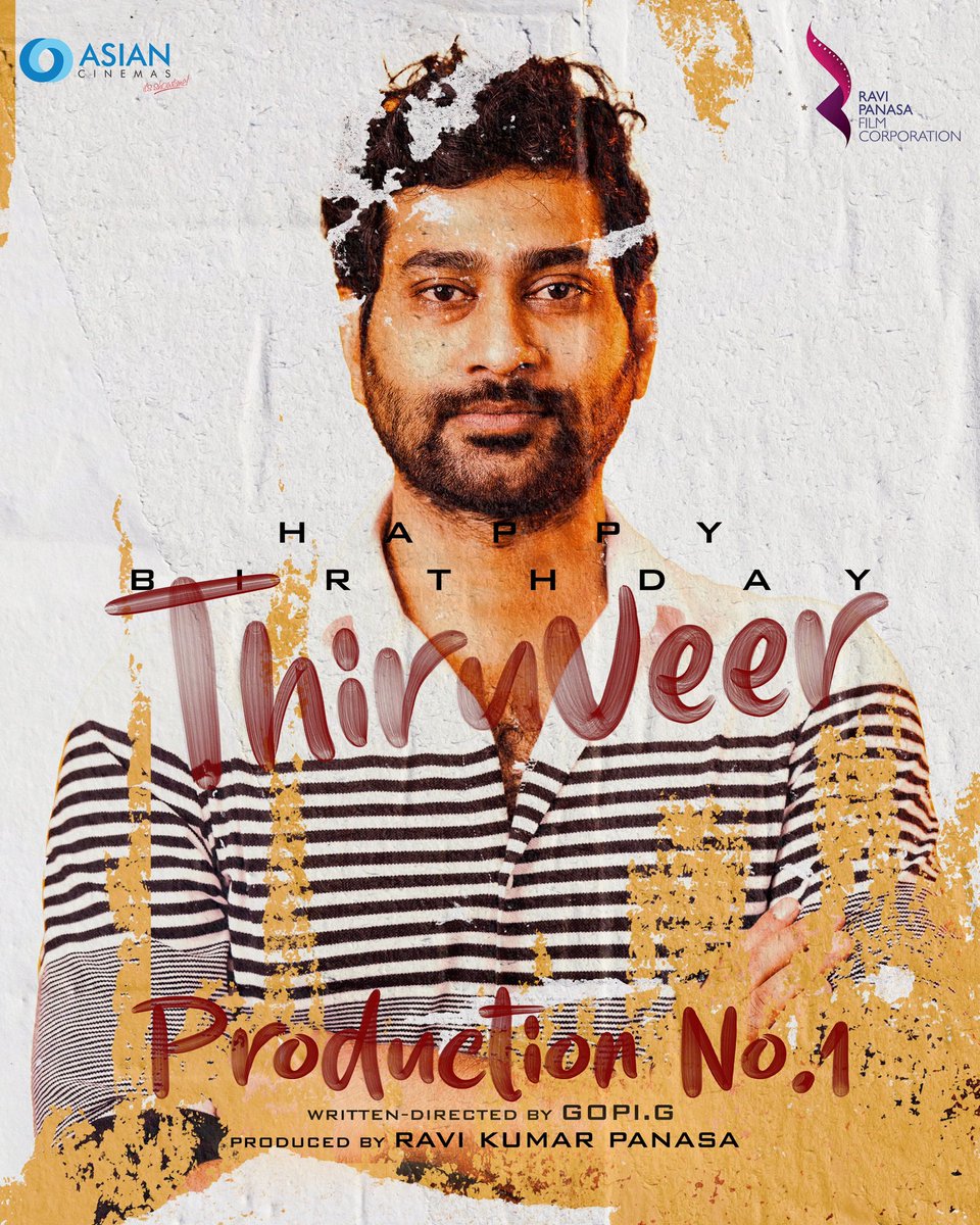 Happy birthday to u <a href="/iamThiruveeR/">Thiruveer</a> 
Our first production Movie