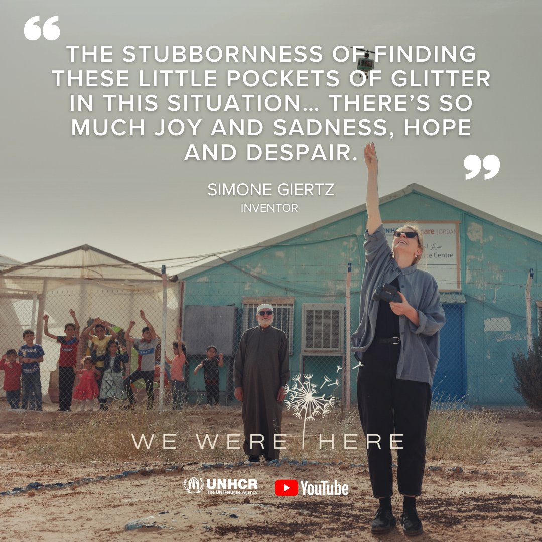 When @SimoneGiertz travelled to Jordan to meet with Mohammad, a Syrian inventor currently living in the Azraq refugee camp, an unlikely friendship blossomed. Watch this meeting of minds and passions in our new short film series with @YouTube. 🎯 youtu.be/RoWbPi1EEDI