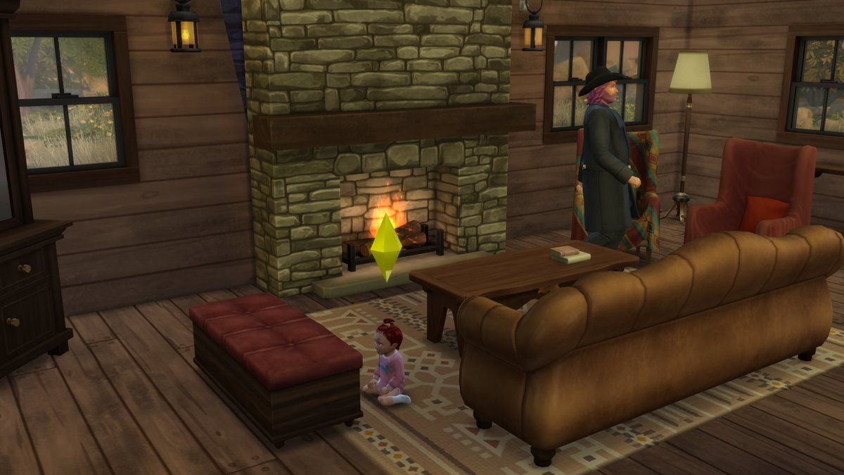 Alpha_Akira's tweet photo. I think the sims team forgot to animate the 'pull to stand' animation for the new furniture #Sims4HorseRanch #sims4 #sims @SimGuruGraham https://t.co/F6Shh30FZn