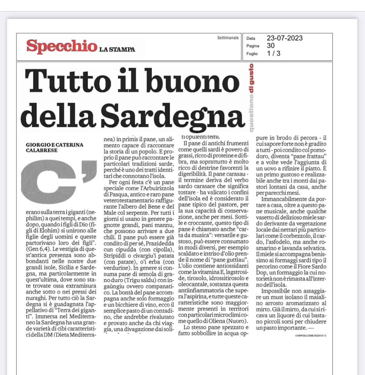 GIORGIO CALABRESE (@calabres) on Twitter photo 