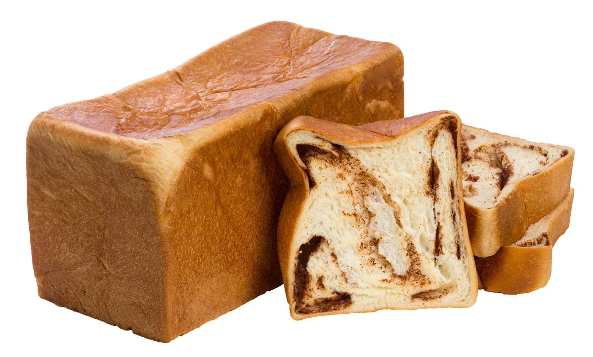 HanpanaitteB's tweet photo. 午後の食パンこれ半端ないって！
能見台店です🍞

⭐️本日のオススメ

『譲れない秘密』シナモン食パン
    2斤サイズ    ¥1,058(税込)

自家製シナモンクリームを練り込んだ贅沢な食パン😋

厚めにスライス、バターを塗ってからトースト。
バターの芳潤な香りがシナモンの甘い風味を一層引立てます😆 https://t.co/f0ZHLhYYMg