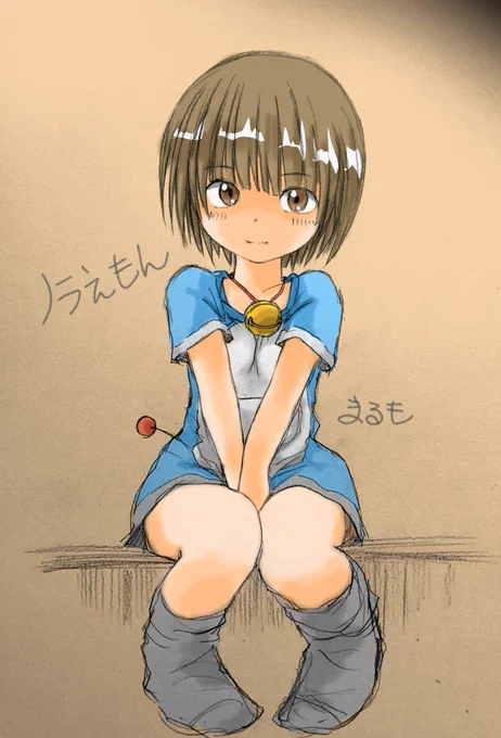 #この子ひとりで自分を認識してもらえそうなうちの子見せて欲しい  ノラえもんです。(=゜ω゜)ノ #ノラえもん
