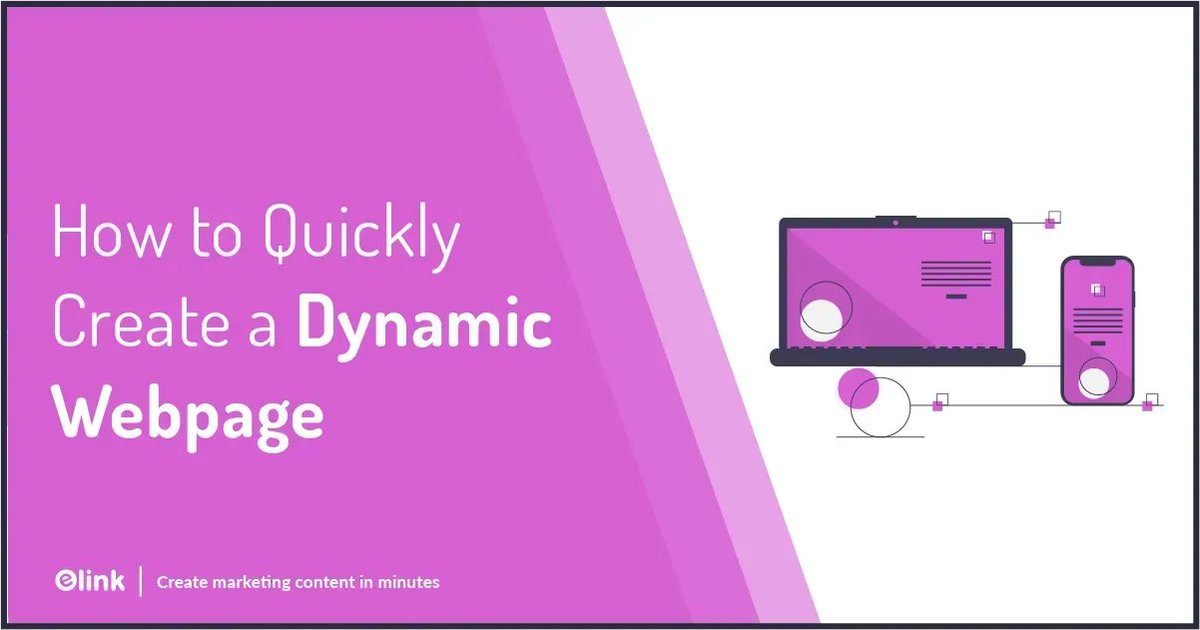 elink_io's tweet image. 🖥️💡 Dive into the world of dynamic web pages! Unleash your creativity and learn how to build engaging and interactive web experiences. Stay ahead in the digital game! 🌐#DynamicWebPage #WebDesign
buff.ly/41sO9hF