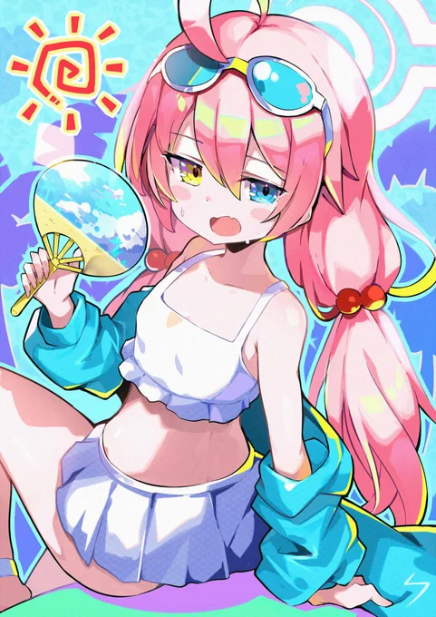 うごあつ ブルアカらいぶ現地に行く人は今日も暑いのでお気をつけて #ブルアカ