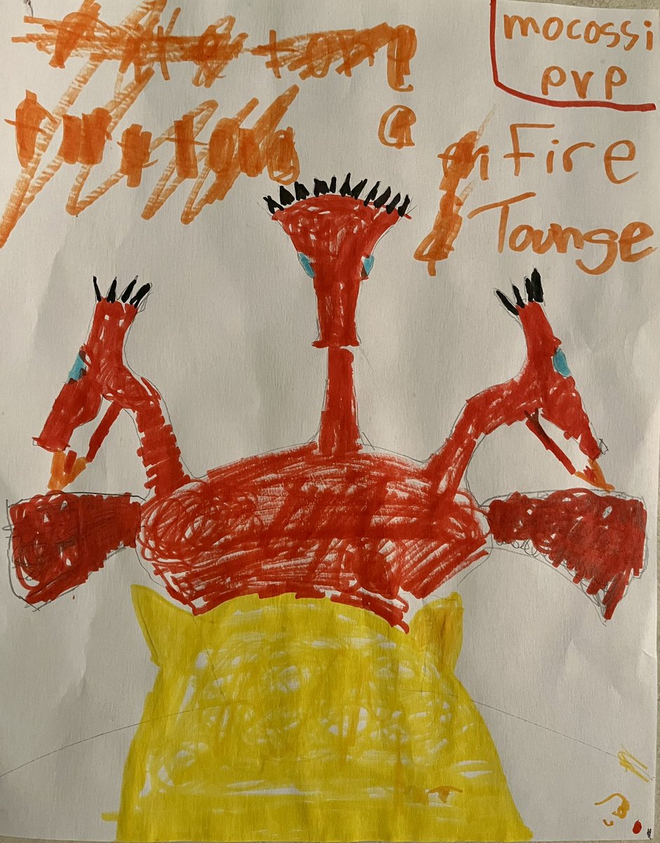 aaronadamczyk's tweet photo. Then we have Flame Tongue! Triple headed fire breathing dragon! No match for a feisty ITO!
#MocossiWUF #Mocossipvp #contest8 https://t.co/xCdLUQYSAy