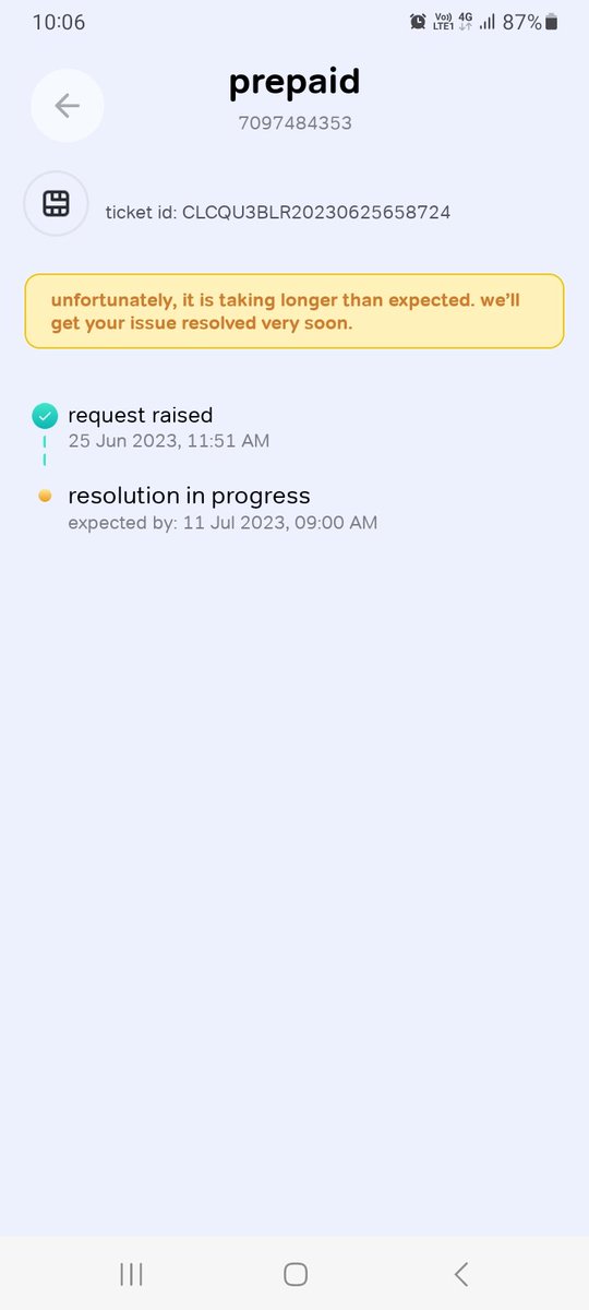 siddarthb2's tweet photo. @airtelindia such a worst network you people need 1 month time to relosve the issue what kind of company you are running such a stupid I want to go for port to jio https://t.co/DM4OREjpZL
