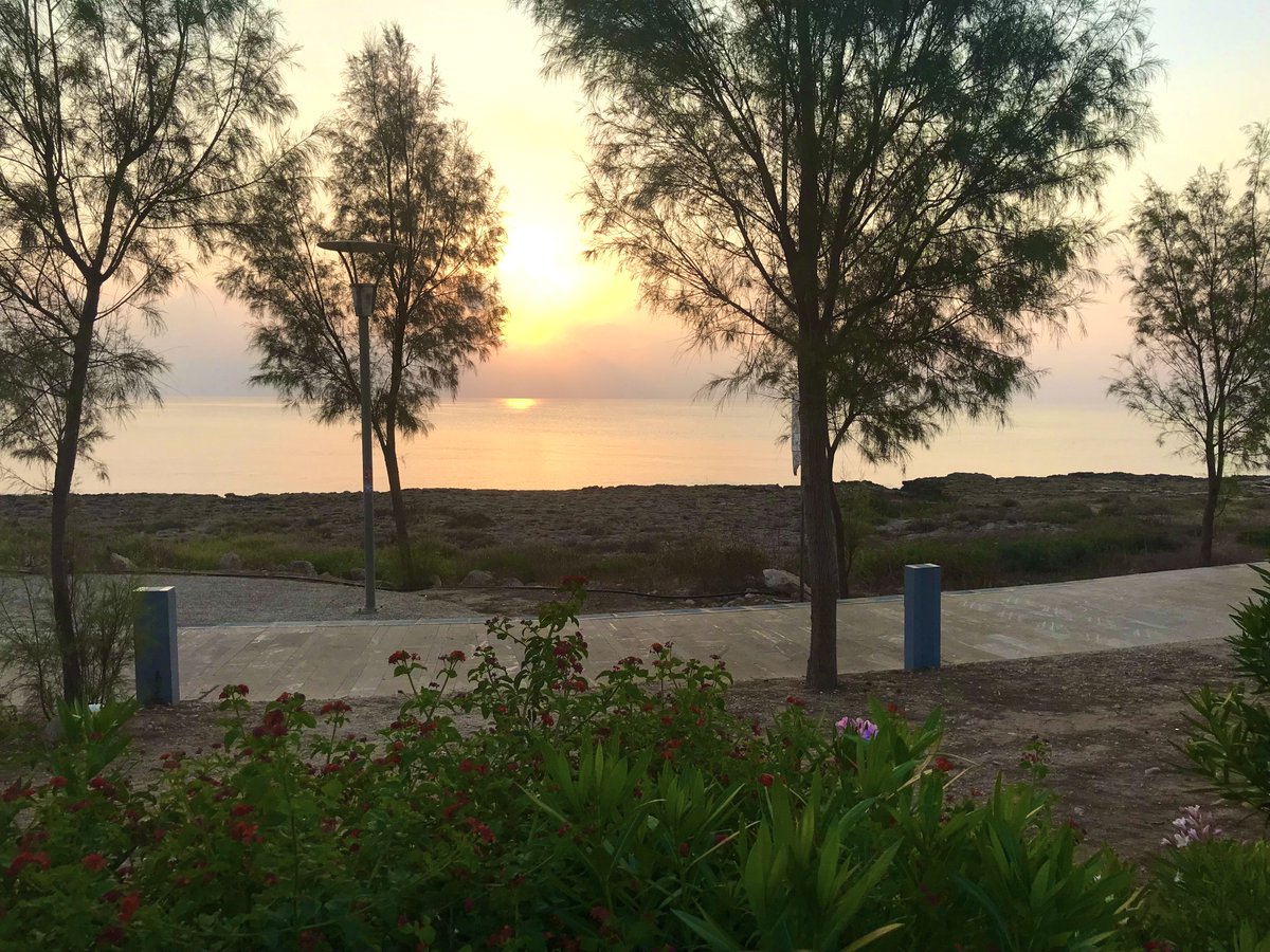 capegreco's tweet photo. There is something so magical involved while walking along the seashore during sunrise, you can sense this melodious harmony about things around you, you just feel a kind of radiance filling the seascape emanating from the beauty of the tranquil sea.

Good morning!🌊

Protaras https://t.co/8X5Ekhiiym
