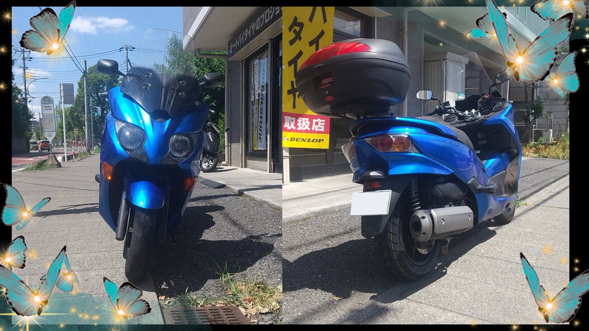 technitap_S's tweet photo. 今回はFORZA_Zでご来店くださりScootSmartに履き替えのお客様です🏍️💨
ありがとうございます(*´∀人)
またのご来店を心よりお待ちしております🎵✨

#HONDA
#FORZA_Z
#DUNLOP
#ScootSmart https://t.co/nQd6XZNdbV