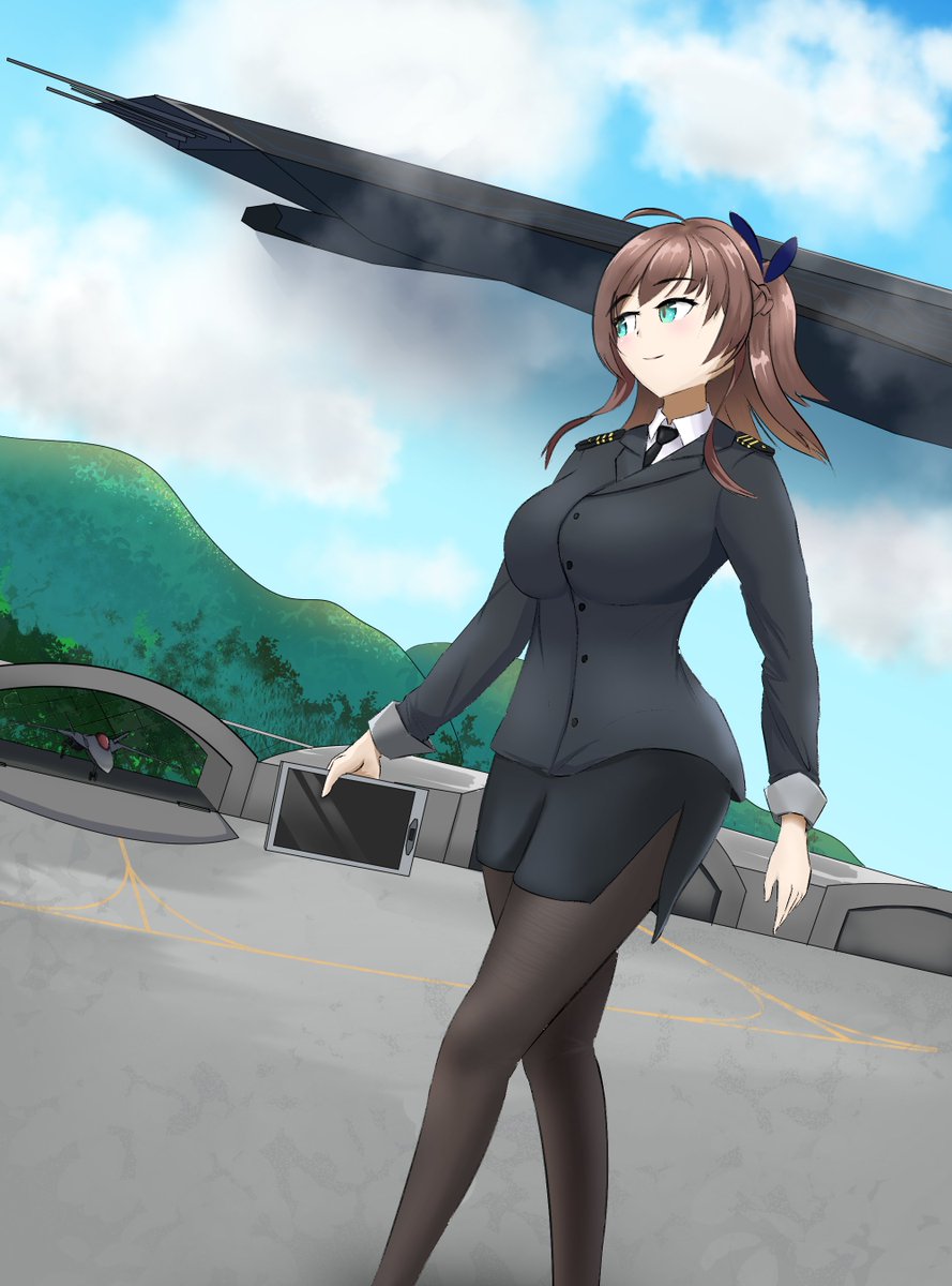 DefrostXenom's tweet photo. Meet Jaeger's (step) sister, Jeanne Himmelsdorf, the lead scientist of ABEL institute's R&amp;D on Project "Omega" and held the Commander rank in its PMC department.

pixiv link: https://t.co/E10pcPaT91 https://t.co/YZCyYg4uBk