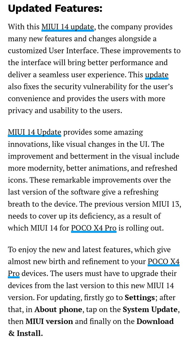 TechooTech's tweet image. NEWSPOCO X4 Pro Gets Android 13 MIUI 14 Update 😲😲
#newupdate #pocoupdate #mobileupdate #miui14update
