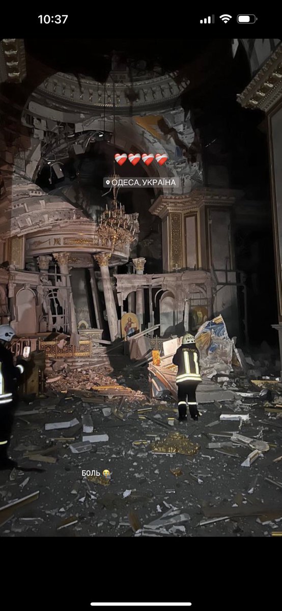roof_talks's tweet image. #Odessa… 

Russia’s attack on #Odesa city kills one, injures 20, damages city’s cathedral

The Spaso-Preobrazhenskyi Cathedral is Odesa’s largest Orthodox church building. It was consecrated in 1809

#UkraineRussianWar #UkraineRussiaWar