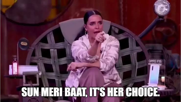 vikram03012016's tweet photo. @ThePurusharth Abhi koi aake kahegi its her life her choice. 😂😂😂 https://t.co/pZvkJZtra1