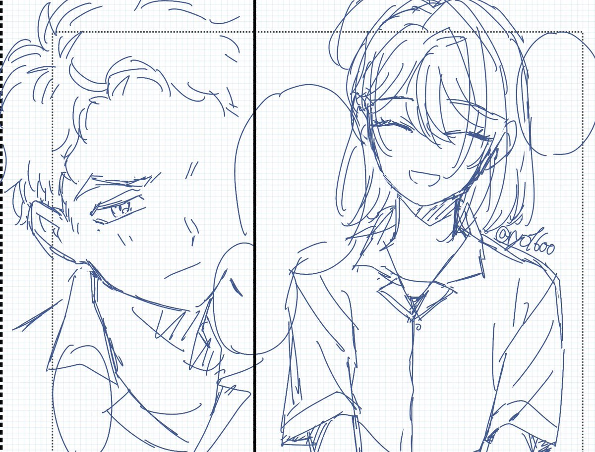 かわいく描けたけどカットになりそうなので供養 