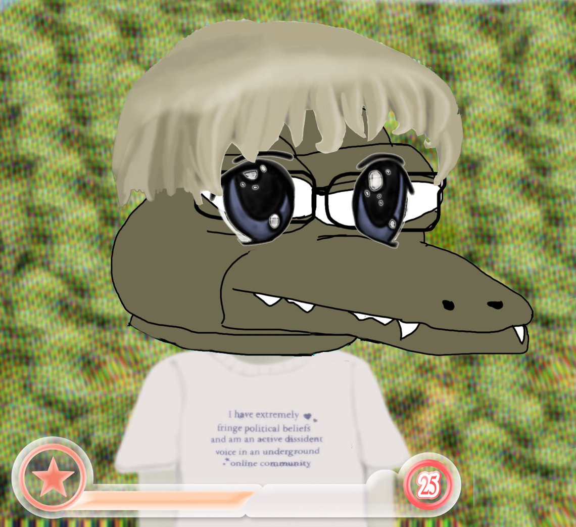 What do you think of a wide eyed croc, how does it make you feel? $COCO milady 1154