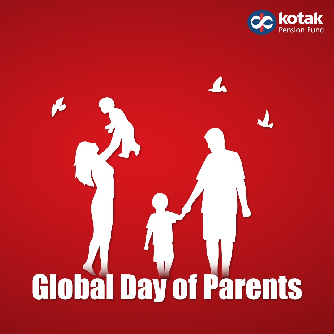 On this Global Day of Parents, Kotak Pension Fund sends its heartwarming wishes to all the superheroes in our lives who nurtured our dreams and built a foundation of love and care!

#GlobalDayofParents #ParentalLove #BuildingDreams
#PensionHaiToTensionNahi #NPSZaruriHai #Pension