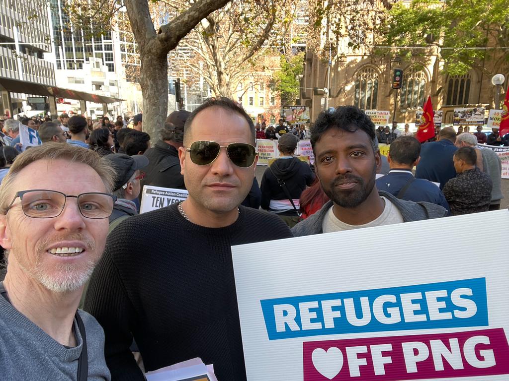 Today, Sydney is rallying for refugees #10YearsTooLong ✊️