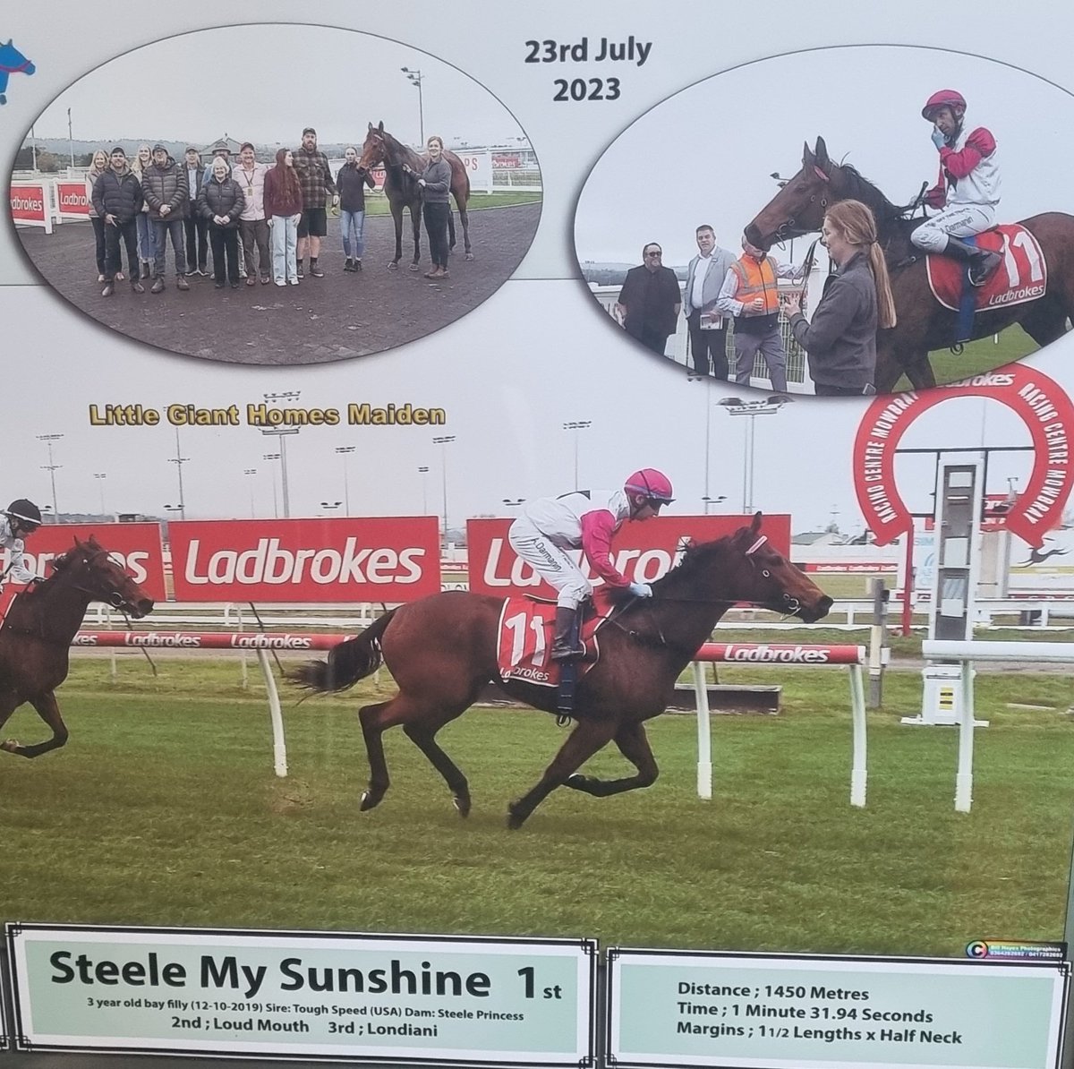 First winner for a very long time!! Forgot how good it is!!
Survived the pre race scare and vet check to go on and win well with a peach from Darma!