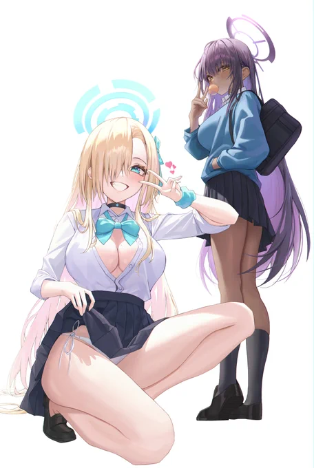 #作品をみてくださいあわよくばフォローしてください祭 #ブルアカ  