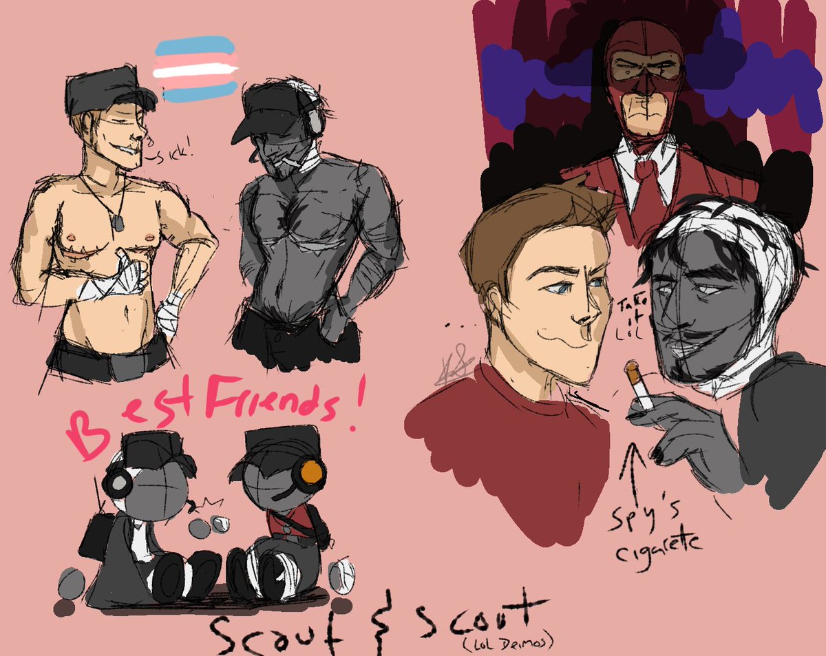 kryvo4's tweet photo. Scout and Deimos are besties i think theyre silly and would cause a lot of chaos
#madnesscombat #TF2 #tf2scout #madcomdeimos #tf2spy https://t.co/jCdivBQBvD