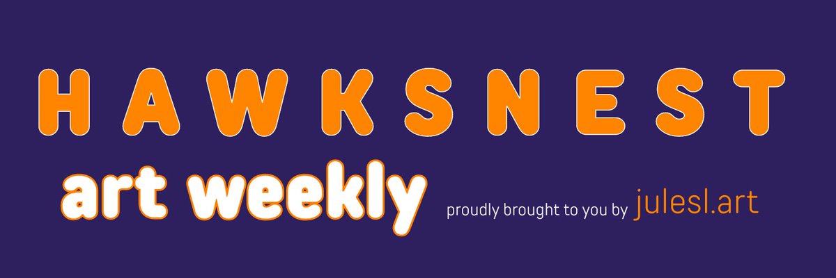 JulesL_art's tweet photo. Second edition of Art news from @Hawksnest_sol 
The nest welcomes these new members to the growing art community. @Xizz_sol_nft Pixel Art, @Deji illustration and storytelling, @Flat_idea illustrator, @DabsMalone an artist fascinated with the mysteries of the Universe
.../2 https://t.co/7a6mqO7fp9