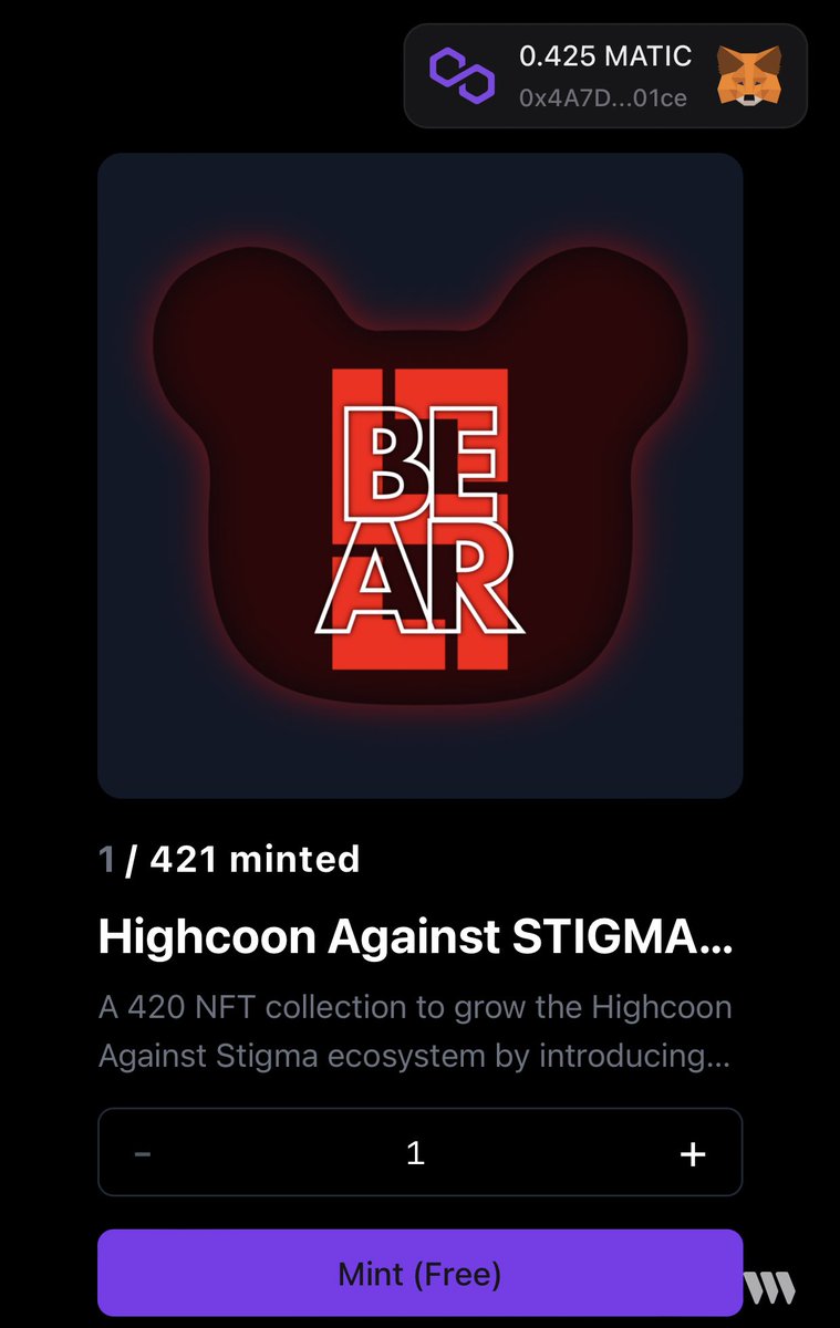 highcoonvibes's tweet image. The BEARS Mint is now OPEN through the DODGING BAD VIBES Game 🎮

Access now in @Spatial_io &amp;amp; mint yours 🐻

Link in next tweet 👇🏽
#shotinspatial #mintexperience #highcoon