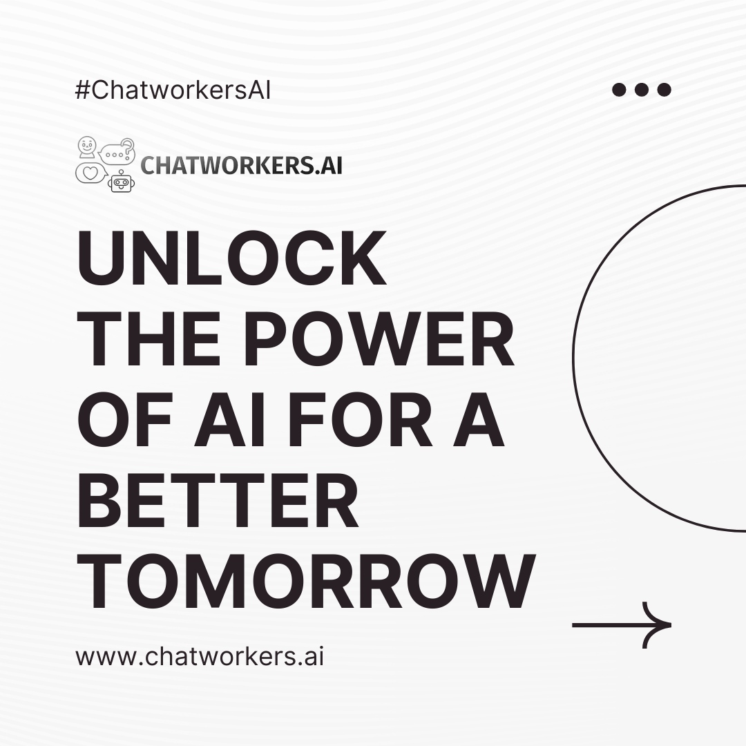 chatworkersaics's tweet image. Embrace AI&apos;s potential for a brighter future! 🌟 Discover limitless possibilities today! #AIforTomorrow