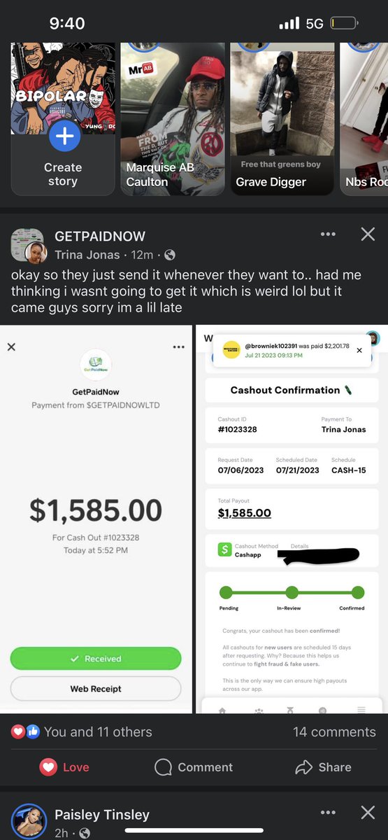 VDoe860's tweet photo. I just made $4,834.30 from this new app! 

GetPaidNow is the #1 Influencer Paying Network that lets regular users make money with social media and friends! With over $44m paid to over 770k members. 

 Sign up with my link for your $50 bonus!

https://t.co/HaifmKmgtB https://t.co/iMbLH5ewQa