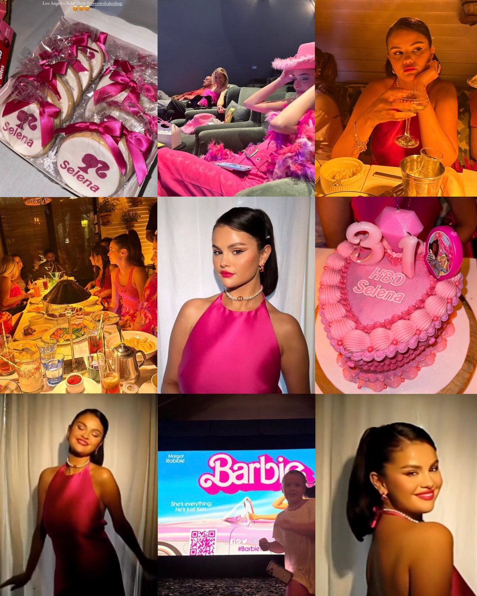 RT @GomezSource: Selena Gomez’s #BARBIE themed 2nd birthday https://t.co/Xvad0PMJLd