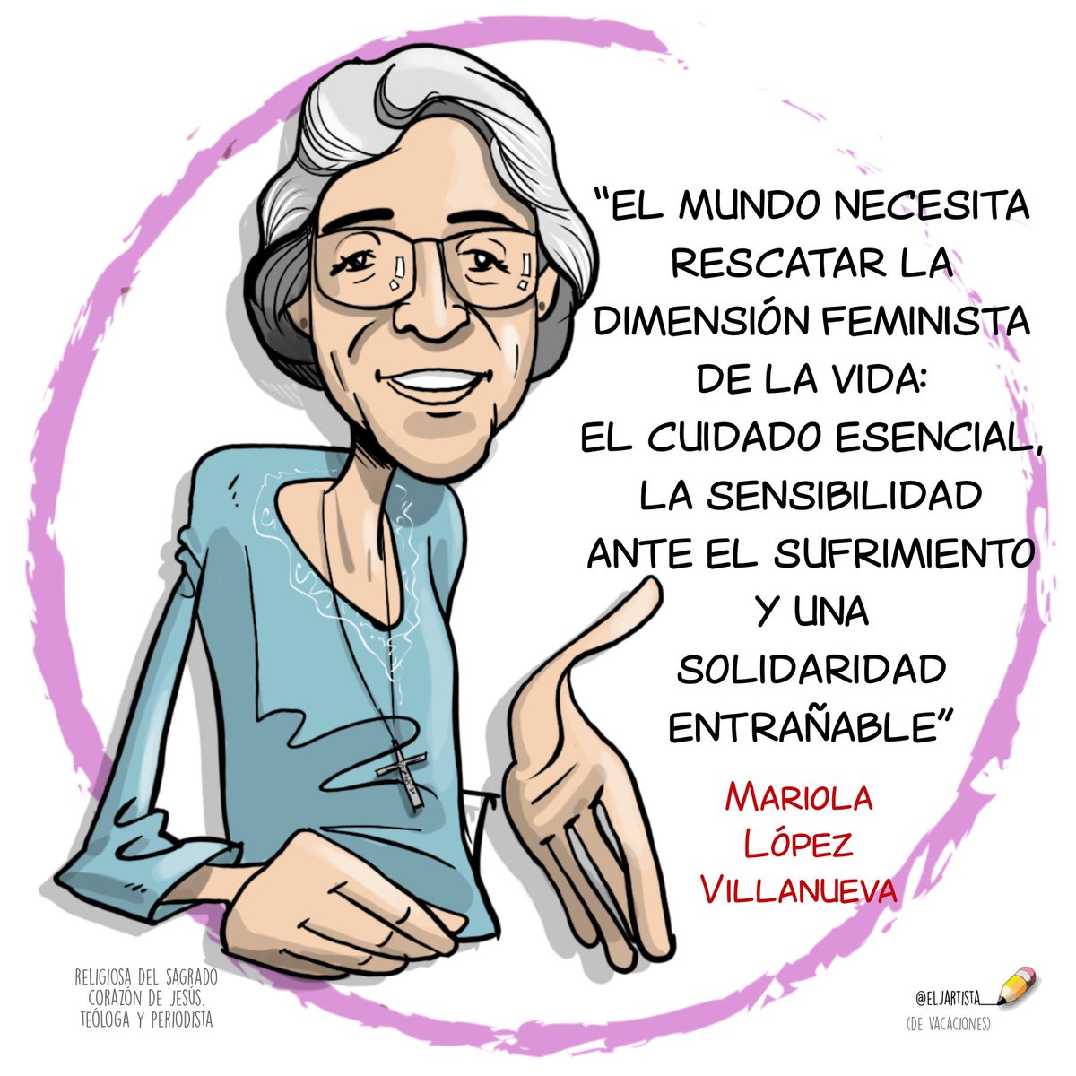 Necesitamos más mujeres en la Iglesia…#compArte #Ama #evangelio #GodIsGood #mercachifles #nuevaevangelizaccion #Cambiaelmundo #NuevaIglesia #ElSoploIlustrado <a href="/ReligionDigit/">Religión Digital</a>