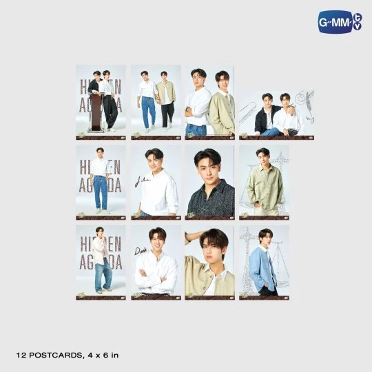 LMMYGO's tweet photo. [MY GO 🇲🇾]
HIDDEN AGENDA POSTCARD SET

☁️ Price: RM40
☁️ Second payment needed
☁️ Order here: https://t.co/4vgkqEEmWA

#LMMYGroupOrder #LMMYupdate_byGMMTV https://t.co/rtcmZNekW4