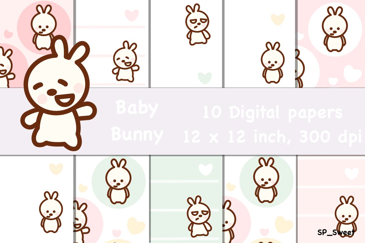 SP_Sweet102's tweet photo. Baby Bunny Digital Paper Pack

https://t.co/QreVeQgc9L

#bunny #rabbit #pet #animal #paper #pattern #patterns #wallpaper #background #paper #decorate #decoration #planner #scrapbook #notebook #notepad #stationery #craft #diy #card  #kid #child #cute #lovely #cartoon #colorful https://t.co/6FKw7cyaTw