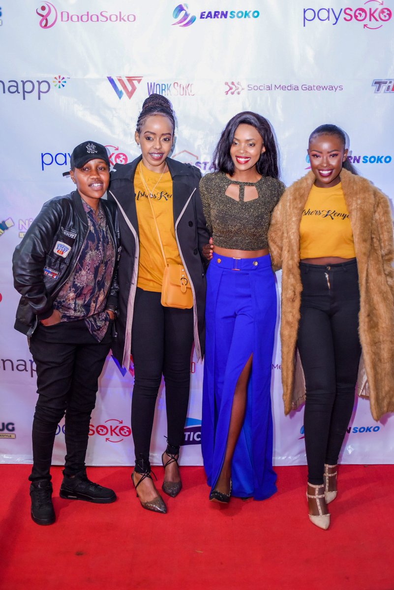 paysoko1's tweet photo. These girls prove that having fun is the best accessory on the red carpet.
Embracing style with a dash of playfulness at The Influencer Experience Mixer Vol.3 Event😎

@paysoko @dada_soko 
@ushers_kenya
@carolineusherskenya
📸@eviic_creatives 📸@mochu_ke https://t.co/6nVTRbeHOb