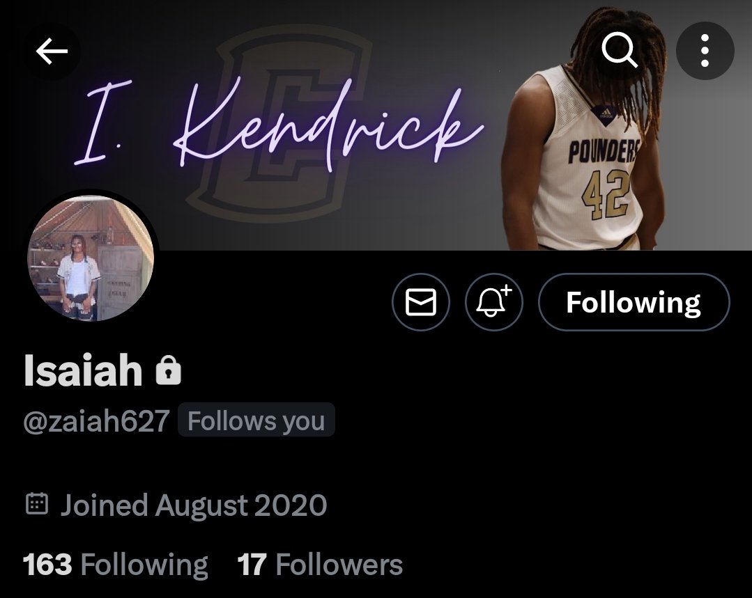 PoundersHoopsBB's tweet photo. #NewHeaderWhoDis
BIG MAN ON CAMPUS.
Follow 'The 58 Bully'. Strong, aggressive, hardworking kid w/a college frame. πͺπΎ
@zaiah627/// #P4L https://t.co/FPOe4QE06m
