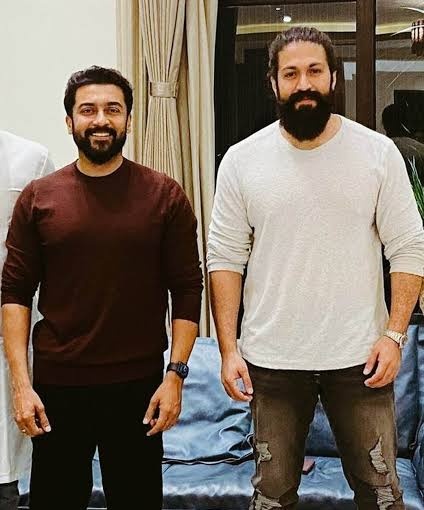 Wishing A Very Happy Birthday to @Suriya_offl Sir Best Wishes From @TheNameIsYash BOSS Fans... #GlimpseOfKanguva Is Another Level Purely Wild #HappyBirthdaySuriya #Yash19