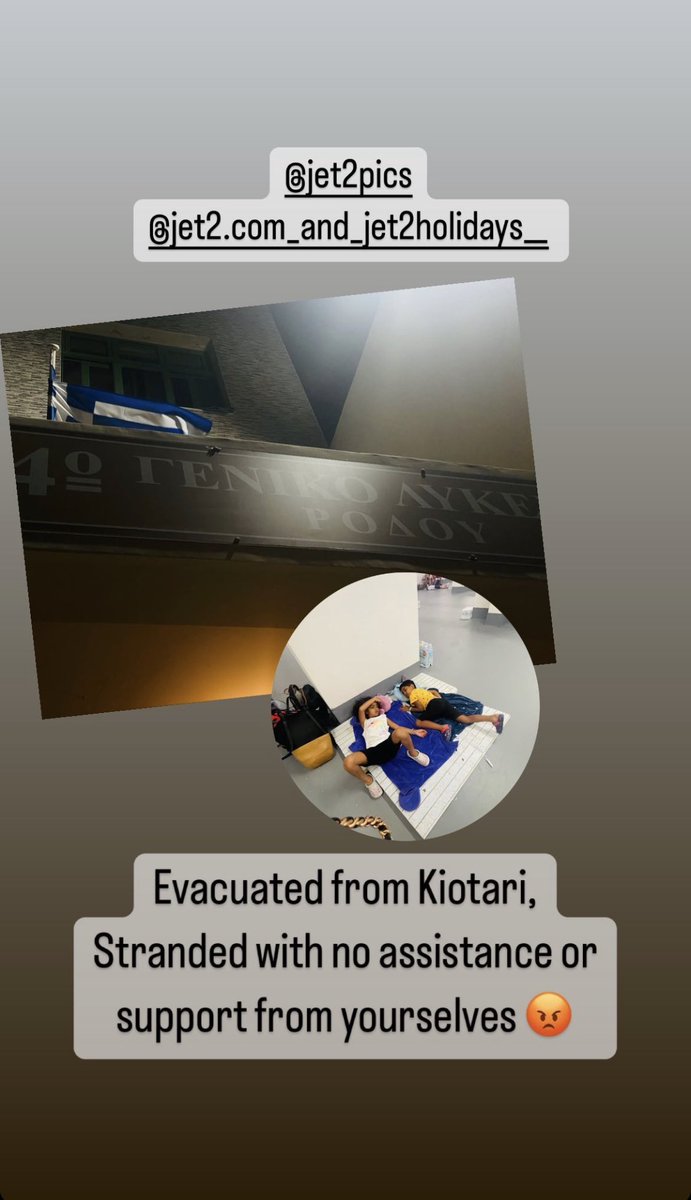 LFreemantleEP's tweet photo. @jet2tweets can you urgently contact your customers who are stranded in Rhodes.. thanks goodness for the kindness and bravery of the local people who have got them to safety after being stranded in Kiotari for over 10 hours, whilst @TUIUK were evacuating their customers… https://t.co/eeUTxZABX4