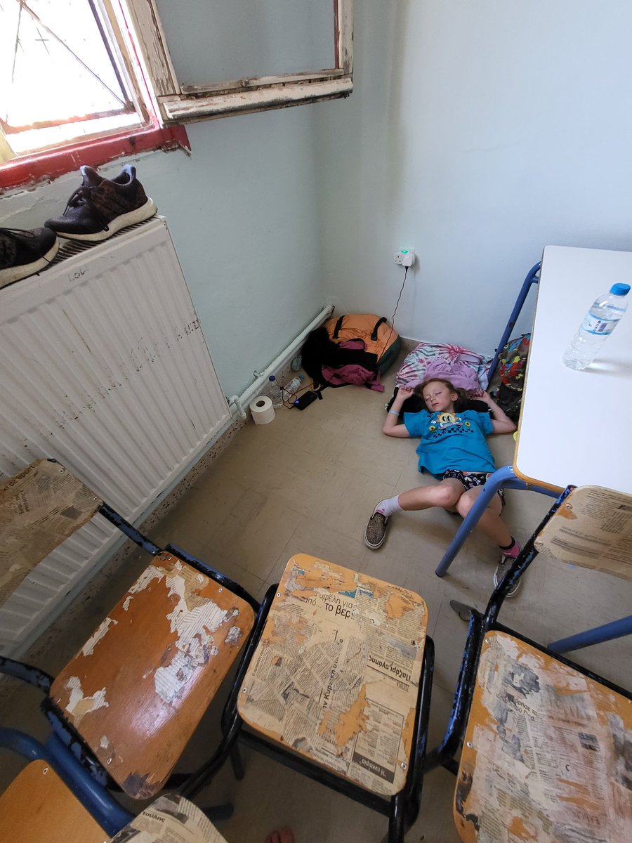 Kaz Derbyshire (@snowkaz84) on Twitter photo Thank you to everyone who reached out to help. We made it to one of the evacuation centres & have contact with our family who can hopefully get here too. No sleep & so hot, but safe and finally heard from <a href="/jet2tweets/">Jet2tweets</a> - hope to have a rep here today with a plan! π€ #Rhodesfires Thank you to everyone who reached out to help. We made it to one of the evacuation centres & have contact with our family who can hopefully get here too. No sleep & so hot, but safe and finally heard from <a href="/jet2tweets/">Jet2tweets</a> - hope to have a rep here today with a plan! π€ #Rhodesfires