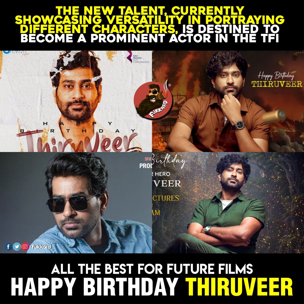 Happy Birthday #Thiruveer.
#HBDThiruveer