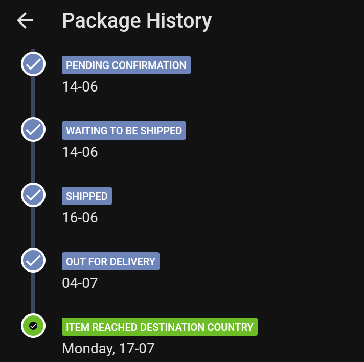 emmaobo's tweet photo. @JumiaNigeria I am yet to receive my package,what could be the problem even though it shows it has been delivered https://t.co/upPh1K6uCP