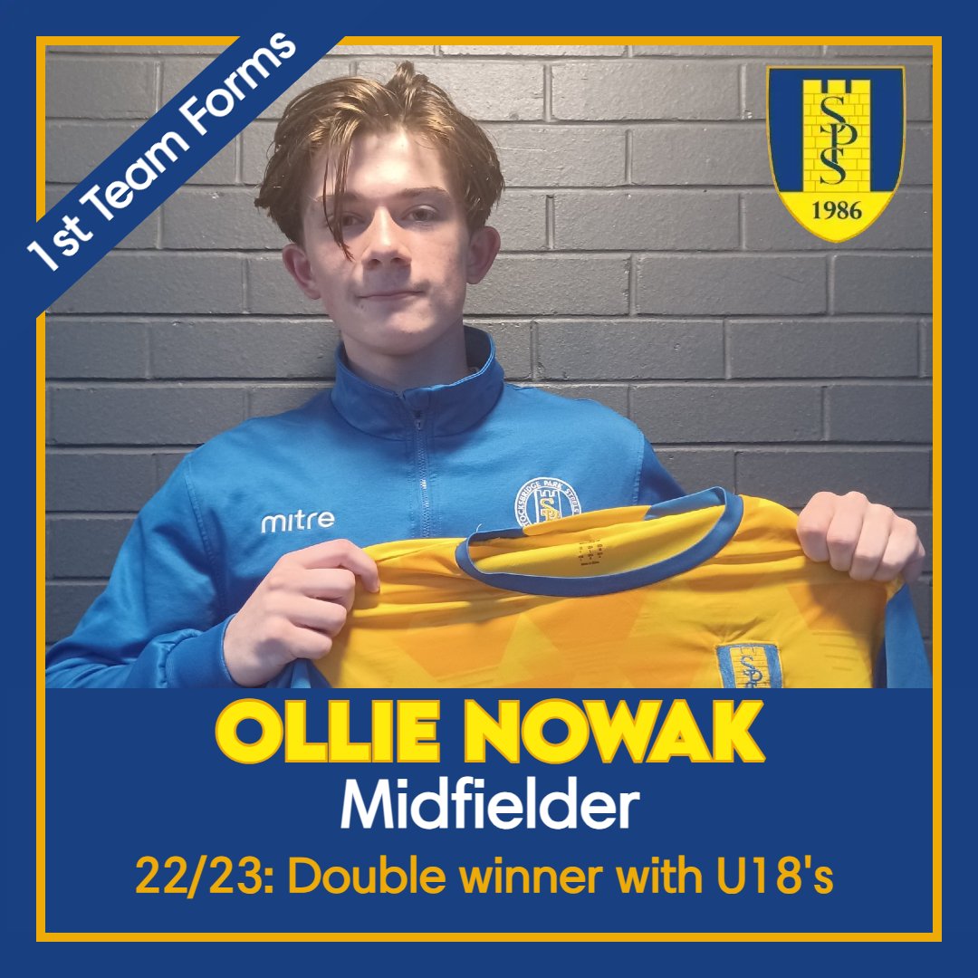 BREAKING NEWS!

Ollie Nowak has signed first team forms and will feature for the seniors!

<a href="/NowakOlly/">OllyNowak</a> has won the double with the U18s and was the reserves leading goalscorer last season.