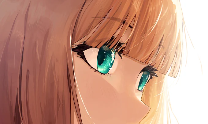 瞳の奥、目線の先。#ウマ娘 