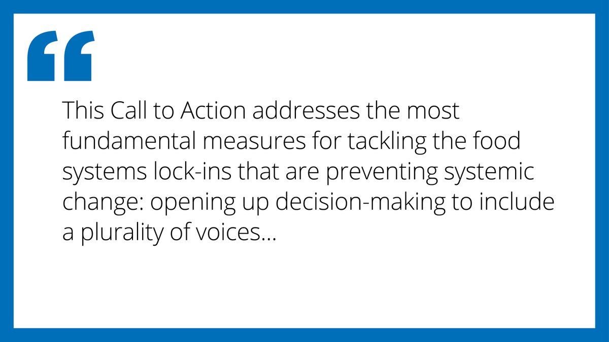 #UNFSS2021 set the stage for change, but now it's time for action. 

This #UNFSS2023, leaders must turn discussions into concrete action. We need to ensure participatory, rights-based approaches to governance to address the inequities in food systems: ow.ly/SAA350PgS1H